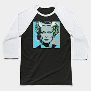 Bride of Frankenstein - Elegant Version Baseball T-Shirt